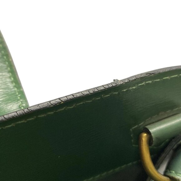 LOUIS VUITTON Cluny Borneo Green Epi - Shoulder Bag Leather 483-071725 - Picture 10 of 14